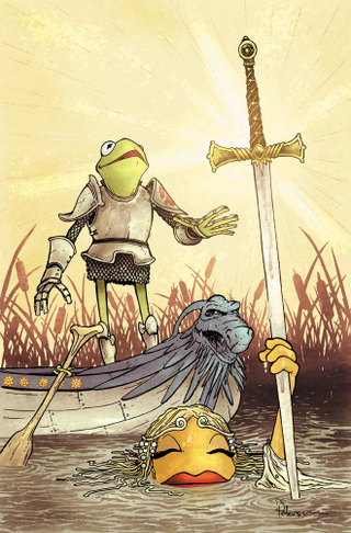 Illustration for article titled Muppets illustrations reenact classic tales and legends